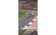 Damon Hill's Instagram story on September 1, 2025 | Source: Instagram/@96f1champ